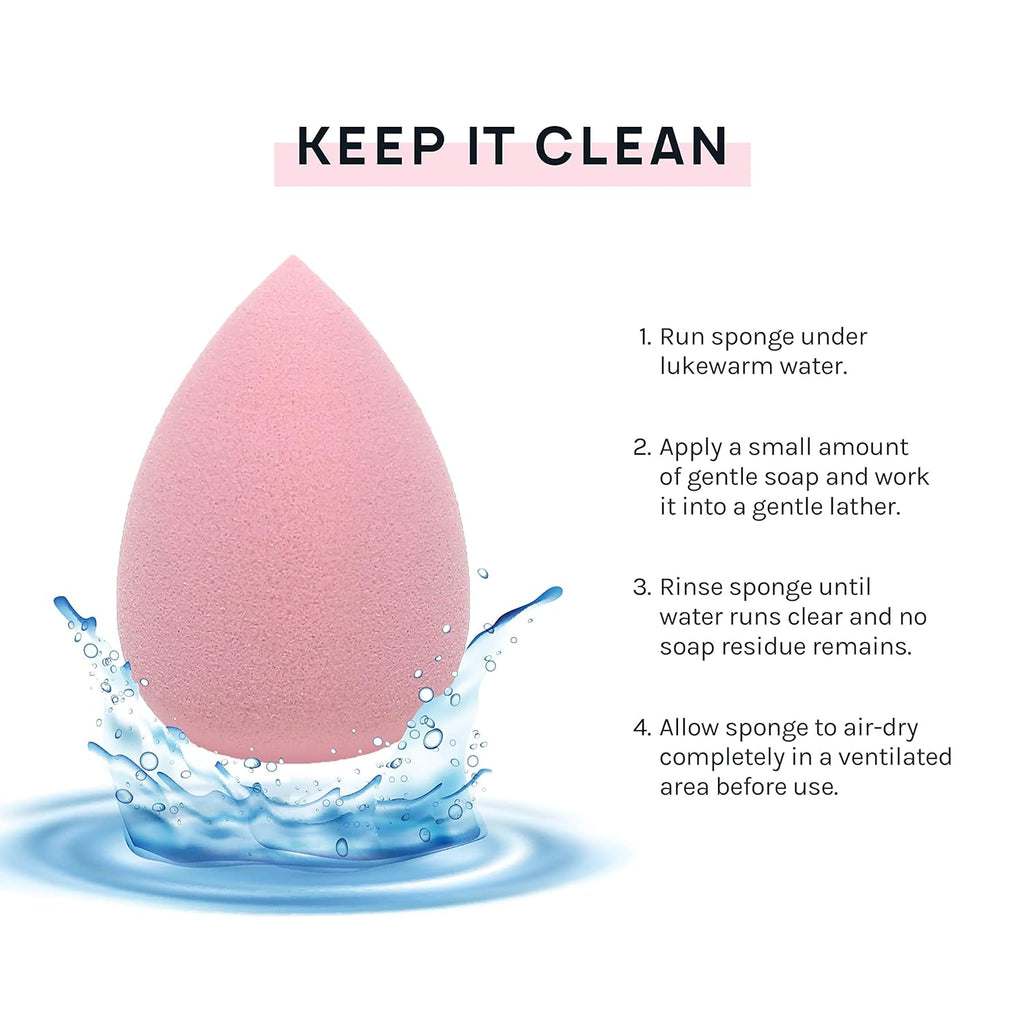 Collection Makeup Mochi Sponge Set Makeup Blender Latex Free and High-Definition Set of 6 Makeup Blender for Powder Cream and Liquid Wonder Blender Beauty Cosmetic (6 Count)
