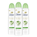 Advanced Care Antiperspirant Deodorant Dry Spray Cool Essentials 3 Count Antiperspirant Deodorant for Helping Your Skin Barrier Repair after Shaving with Pro Ceramide Technology 3.8 Oz