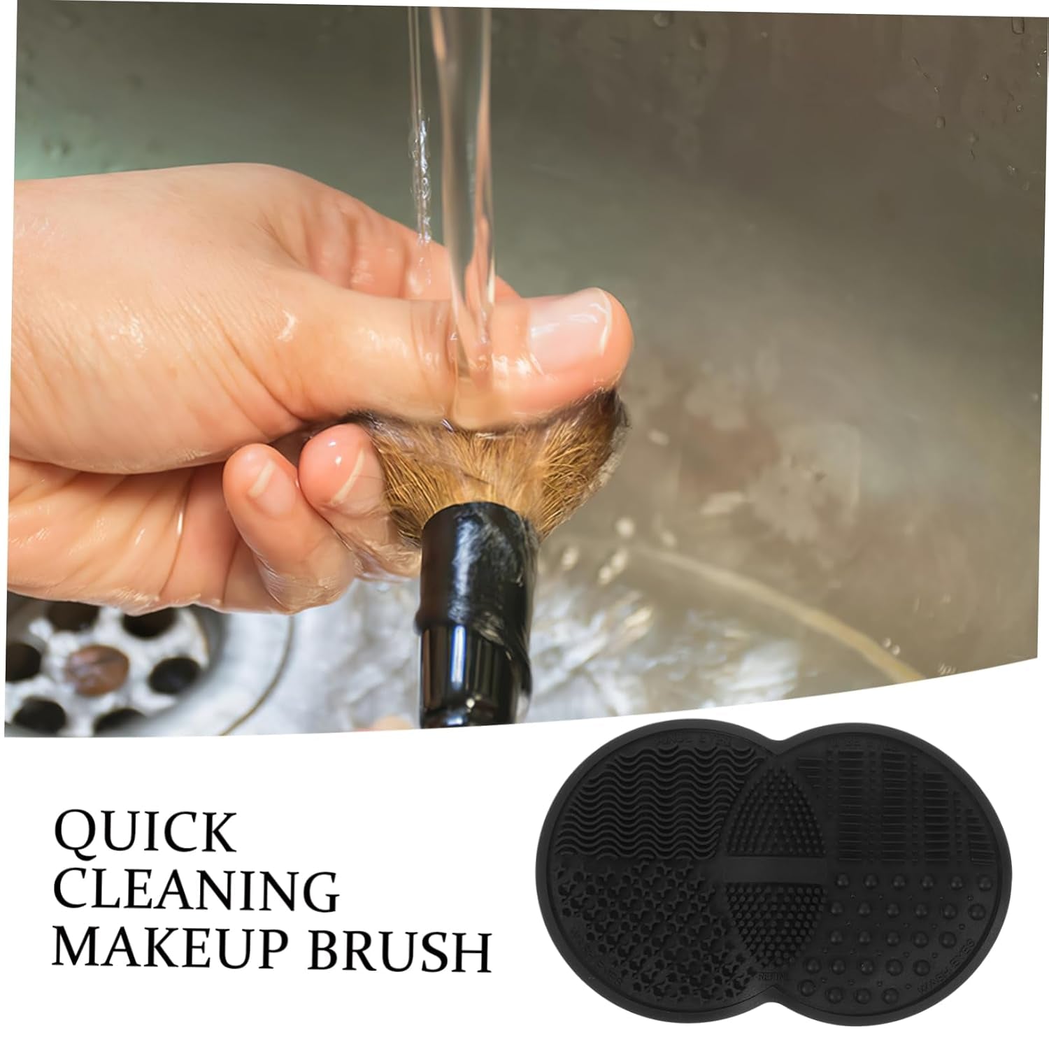 Makeup Brush Cleaner Silicone Brush Cleaning Pad Makeup Tool Cleaning Pad Makeup Tool Cleaner Pad Makeup Brush Cleaning Pad Cleaning Bowl Make Up